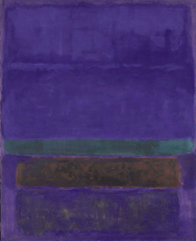 Untitled (Blue, Green, and Brown) Mark Rothko